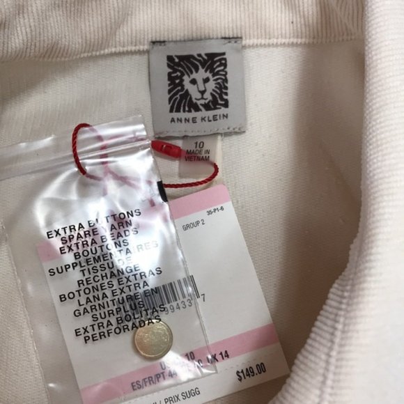 Anne Klein Corduroy Trucker Jacket - Picture 5 of 9